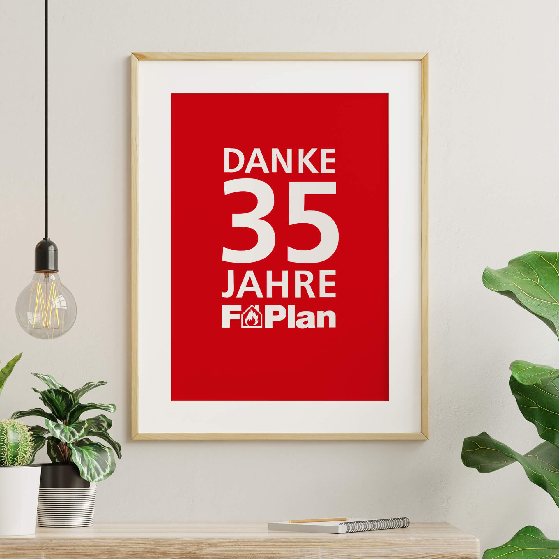 Danke 35 Jahre F-Plan GmbH 